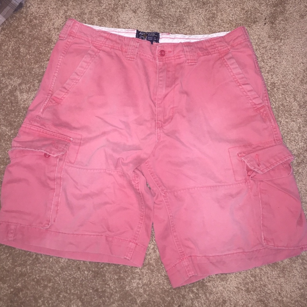 american living salmon shorts‎